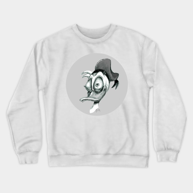 MIDDLE CLASS PICKLES FARMING SPACE PENGUINS Crewneck Sweatshirt by JaComics